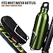 BV Bike Water Bottle Cage, Bicycle Alloy Lightweight Water Bottle Holder (15 Years Limited Warranty), Cycling Aluminum Water Bottle Cages, Water Bottle Brackets for Sports (2 Pack)