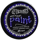 Ranger DYP50940 Dylusions by Dyan Reaveley Blendable Acrylic Paint, 2 oz, After Midnight