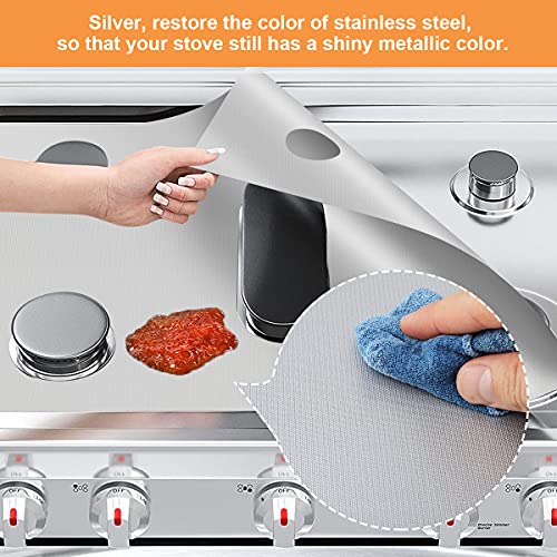 AIEVE Stove Cover, Gas Stove Burner Covers for Samsung Gas Range
