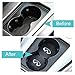 Auto sport 2.75 Inch Diameter Oval Tough Car Logo Vehicle Travel Auto Cup Holder Insert Coaster Can 2 Pcs Pack (Infiniti)