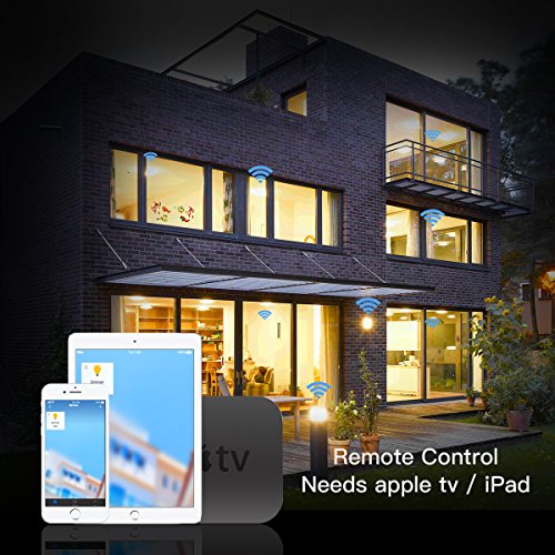 Homekit Light Bulb, Koogeek Smart Bulb Color Changing Dimmable WiFi