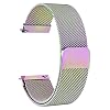 LOK GRADE Compatible with Galaxy Watch 3 45mm/Samsung Galaxy Watch 46mm/Gear S3 Frontier/Classic Band, 22mm Stainless…