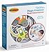 Edushape Magic Creations Foam Sticker Imaginative Bath Tub Activity Play Set, Road Construction