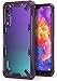 Ringke Fusion-X Compatible with Huawei P20 Pro Ergonomic Transparent Military Drop Tested Defense PC Back TPU Bumper Impact Resistant Protection Technology Cover Huawei P20 Pro Case - Lilac Purple