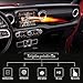 Voodonala 7 inch Screen Protector Film Media Center Navigation Touch for 2018 Jeep JL Wrangler Chrysler Pacifica (2 PCS)
