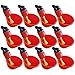 4Clovers 12pcs NO PECK Automatic Poultry Watering Drinker Cups Float Style Gravity Feed Waterers Chicks Chicken Duck Quail