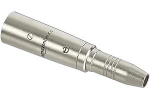 �鶹�� Basics 1/4 Inch Balanced Female to XLR Male Adapter