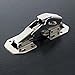 TamBee 90 Degree Cabinet Door Hinges Kitchen Concealed Hinges Cupboard Door Spring Buffer Hinges - No Slot Required 4-Pack