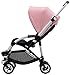 Bugaboo Bee5 Sun Canopy, Soft Pink - Extendable Sun Shade for Full Weather Protection, Machine Washable