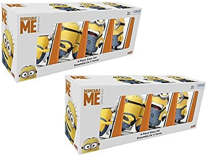 Zak Designs Despicable Me Minions 8 Piece Glass Set