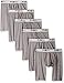 Champion Men's 6-Pack Tech Performance Long Leg Boxer Brief (Gray)