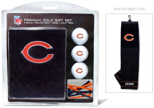 Team Golf NFL Adult-Unisex Embroidered Golf Towel (3 Golf Balls/12 Tee Gift Set) - Image 3