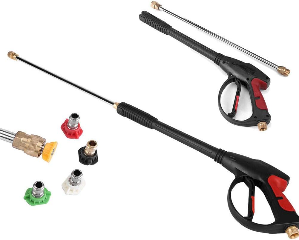 High Pressure Washer Gun, High Pressure Cleaner 1/2" BSP Washer Spray Gun Dust Wash