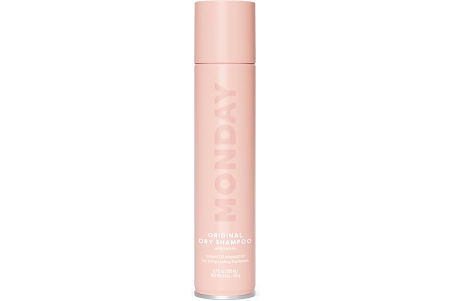 MONDAY HAIRCARE ORIGINAL Dry Shampoo with Keratin, oil-absorbing for All Hair Types 200 mL