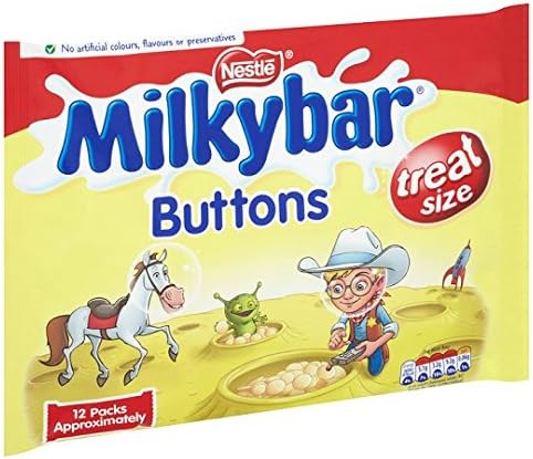 Milkybar Buttons Minis 12 Pack 189G