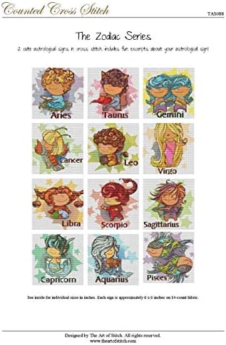 The Zodiac Series Cross Stitch Book