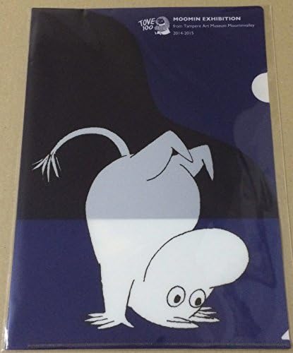 Moomin Exhibition venue limited exhibition with original pocket A4 Clear File Moomin Tove Jansson 100th Anniversary MOOMIN goods clear file To~utikki