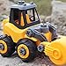 WisToyz Take Apart Toys, Toy Vehicles, Toy Road Roller Toddlers Toys, Constructions Vehicles Set with Screwdriver, Ideal Educational Toy for Boys & Girls Aged 3, 4, 5, 6
