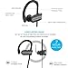 OldShark X10 Wireless Headphones, Bluetooth 4.1 Lightweight Sport Earbuds, Comfort Silicon Flexible Ear Hooks ,IPX6 Sweatproof, for Running Workout and Gym