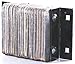 Durable Standard Laminated Rubber Heavy Duty Dock Bumper, Horizontal Mount, 4 1/2 