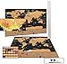 Scratch Off World Map Poster with US States and Countries- Track Your Adventures. Includes Scratch Pen, Pick, and Eraser Perfect for Traveler + Gift Tubing