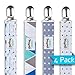 Baby Pacifier Clip for Boys, 4 Pack Stylish Pacifier Holder Clips, Unique Baby Boy Gift Set By Pashoshi