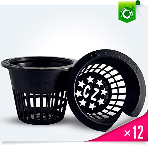 3 inch Net Pots Cz All Star Round Heavy Duty Cups Wide Lip Design - Orchids • Hydroponics Kratky Wide Mouth Mason Jars Slotted Mesh