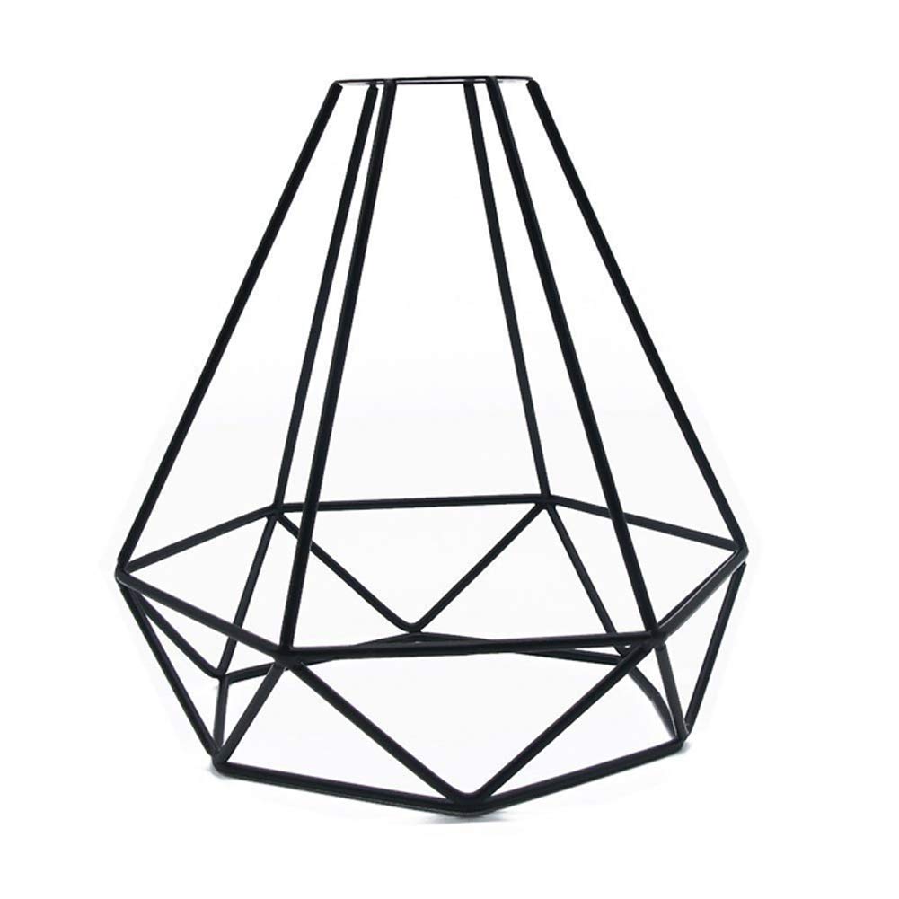 Ceiling Pendant Light Shade, Metal Basket Pendant Lamp Shade Hanging Pendant Decorative Light Cover for Bedroom Dining Room Lounge Kitchen Living Room