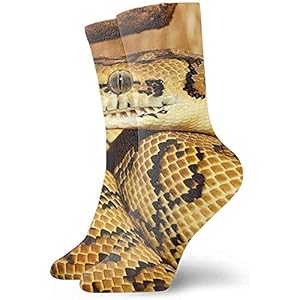 51pFKUq49iL. SS300 Dydan Tne Calcetines Unisex Impresión Digital Serpiente Casual Sport Stocking Algodón 51pFKUq49iL. SS300