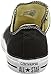 Converse Unisex Chuck Taylor All Star Ox Low Top Classic Black Sneakers - 8.5 B(M) US Women / 6.5 D(M) US Men