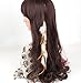 Handmade Boho Hippie Hair Extensions with Feather Clip Comb Hairpin Headdress DIY Accessories for Women Lady