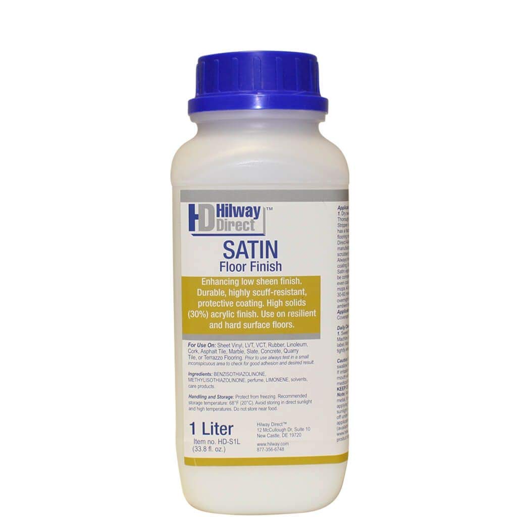 Hilway Direct Floor Finish Satin 1l 33 8oz 2 Pack Amazon In