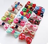 Lace Kenzola 20pc Toddler Mini Bow Hair Barrettes Set