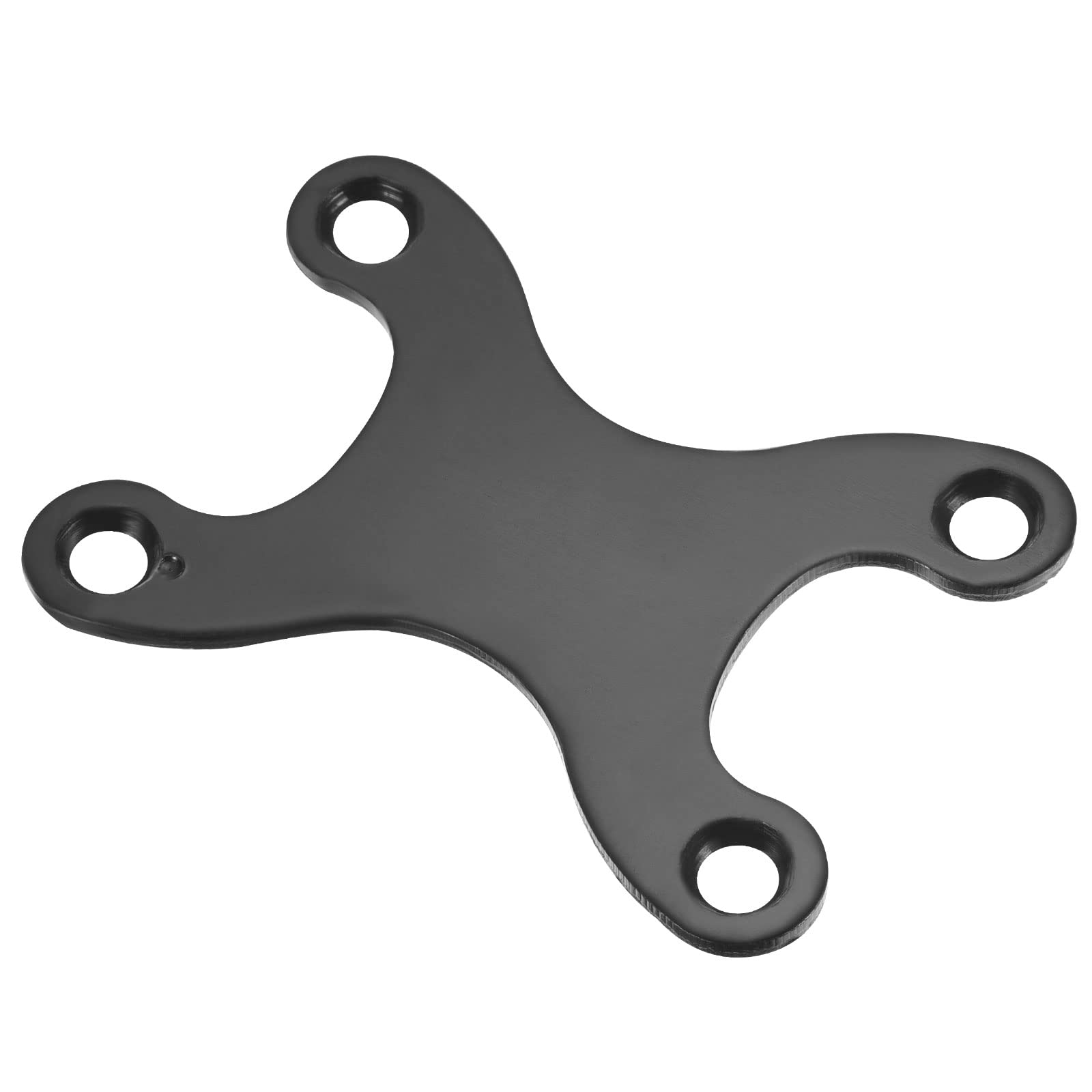 PATIKIL Skateboard Gasket, Longboard Deck Protector Prevent Sink Protective Anti Sinking Hardware, Aluminum Alloy Black, H Shape