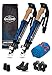 Equipeak Nordic Walking Poles for Women & Men - Aluminum Foldable Hiking Poles with Cork & Eva Handle Grip for Balance Support, Collapsible Walking Sticks for Travel, Adjustable Folding Trekking Pole