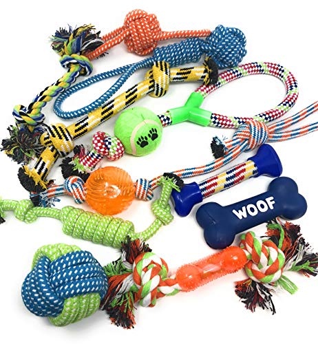 image for BK Dog Rope Toys -Dog Toys - Chew Toys for Puppy Small Dogs and Medium