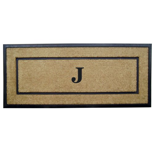 image for Nedia Home Single Picture Black Frame with Coir Rubber Border Dirt Bus