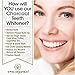 Oral Teeth Whitening Activated Charcoal - Premium Organic Coconut & Bamboo Tooth Whitener Powder with Kaolin Clay, Bentonite Clay, Peppermint & More for Brighter Smile & Healthier Gums (2oz.)