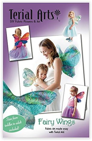 Terial Arts Dimensional Fabric Art, Fairy Wings Pattern, Various Sizes (TM21019)