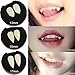EA-STONE 1 Pair Vampire Fangs For Halloween Party Cosplay Prop Decoration Horror False Teeth-13MM
