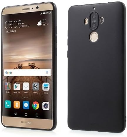 iProtect TPU protective rubberised case for Huawei Mate 9 - matt black