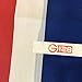 G128 - France French Flag 3x5 ft Printed Brass Grommets 150D Quality Polyester Flag Indoor/Outdoor - Much Thicker More Durable Than 100D 75D Polyester