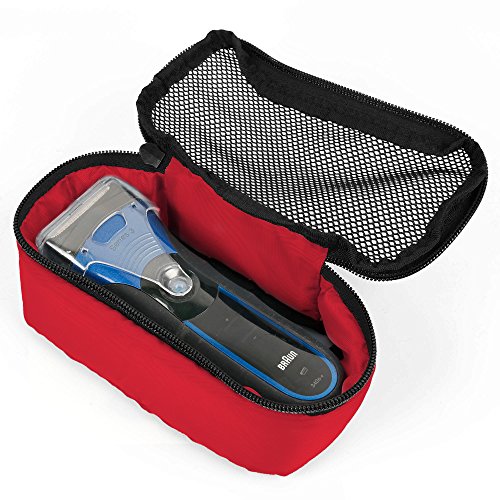 DURAGADGET Protective EVA Shaver Case (in Red) - Compatible with Remington HC5850 Virtually Indestructible Haircut & Beard Trimmer, Hair Clippers, Beard Trimmer, Clippers