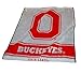 Team Golf NCAA Ohio State Buckeyes Jacquard Woven Golf Towel Jacquard Woven Golf Towel, 16