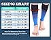 Doc Miller Compression Calf Sleeve for Men & Women, Medical Grade, 20-30mmHg Graduated Support for Running, Calf Tear, Shin Splints, Knee High, Calf Sleeves, Stripes Design, 2X-Large Size,1 Pair