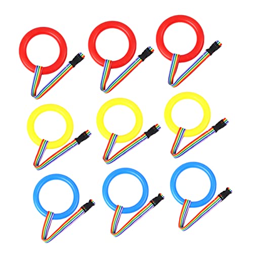 IMIKEYA Plastic Fiber Walking Rope 9 Pieces Boys and Girls Safety Leashes Child Leashes for Toddlers Preschool Daycare Comfortable
