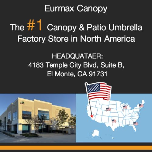 Eurmax USA 10x20 Pop Up Canopy Replacement Top,Universal Instant Canopy Cover ONLY,Heavy Duty UPF 50+ UV Protection,Water & Wind Resistant Tarp,30+ Colors Available,Bonus 4 Sand Bags (White) image 14