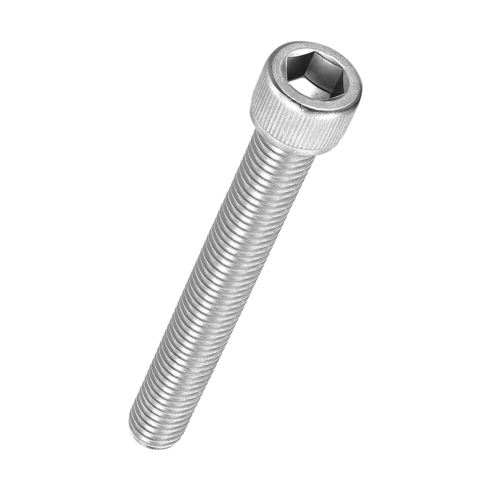 Kozelo 2pcs Socket Head Cap Screws - [M12-1.75 x 95mm] 304 Stainless Steel Allen Socket Drive for Electrical Motor 3D Printing Fan Engine Replacement Use, Silver — image 1