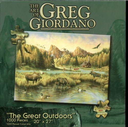 The Art of Greg Giordano - "The Great Outdoors" - 1000 Piece Puzzle