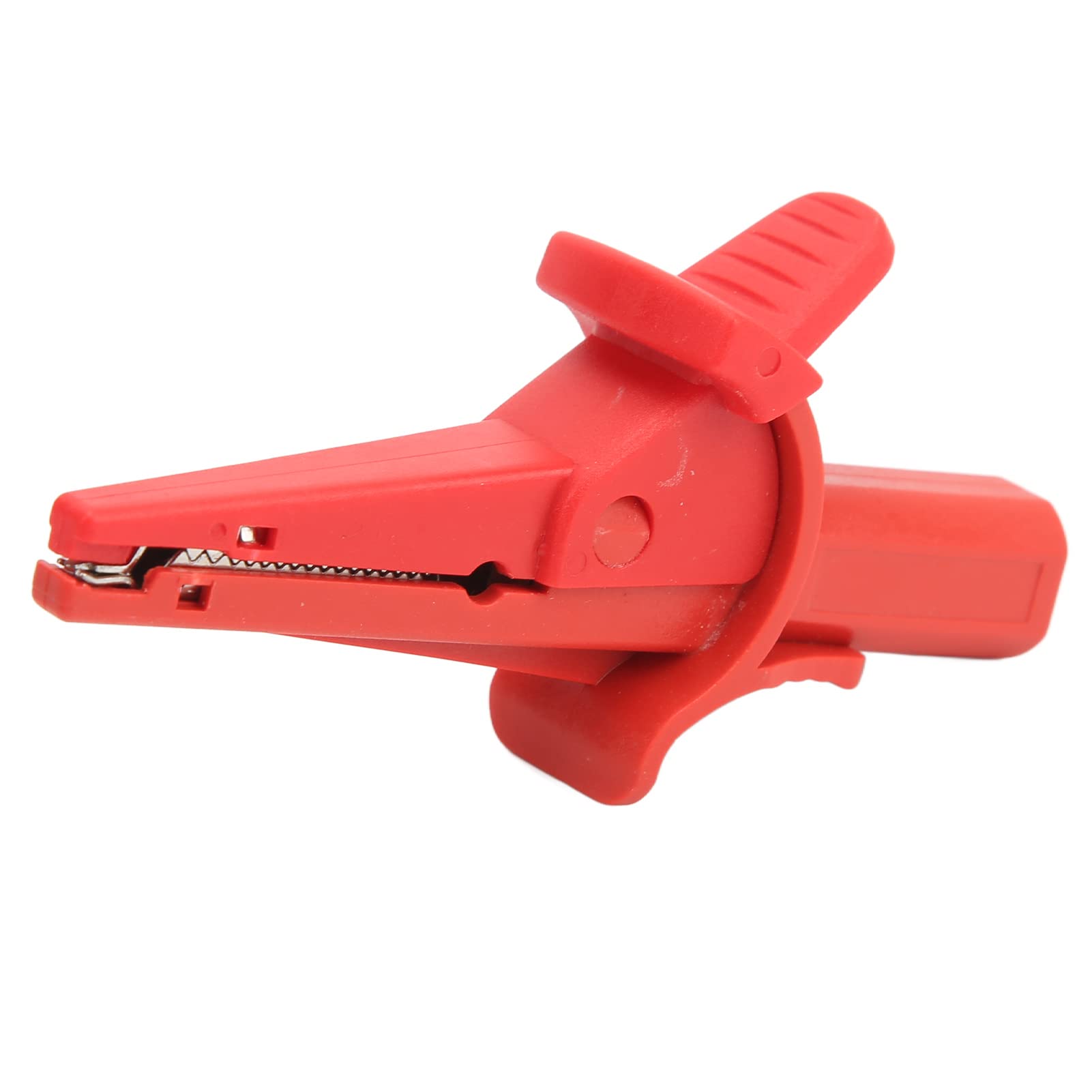Banana Test Clip J.60041 Alligator Clips Electrical Test Clips with 4mm Banana Jack Socket Terminals Test Crocodile Clamp Clips for Car Trucks Electrical Projects(red)